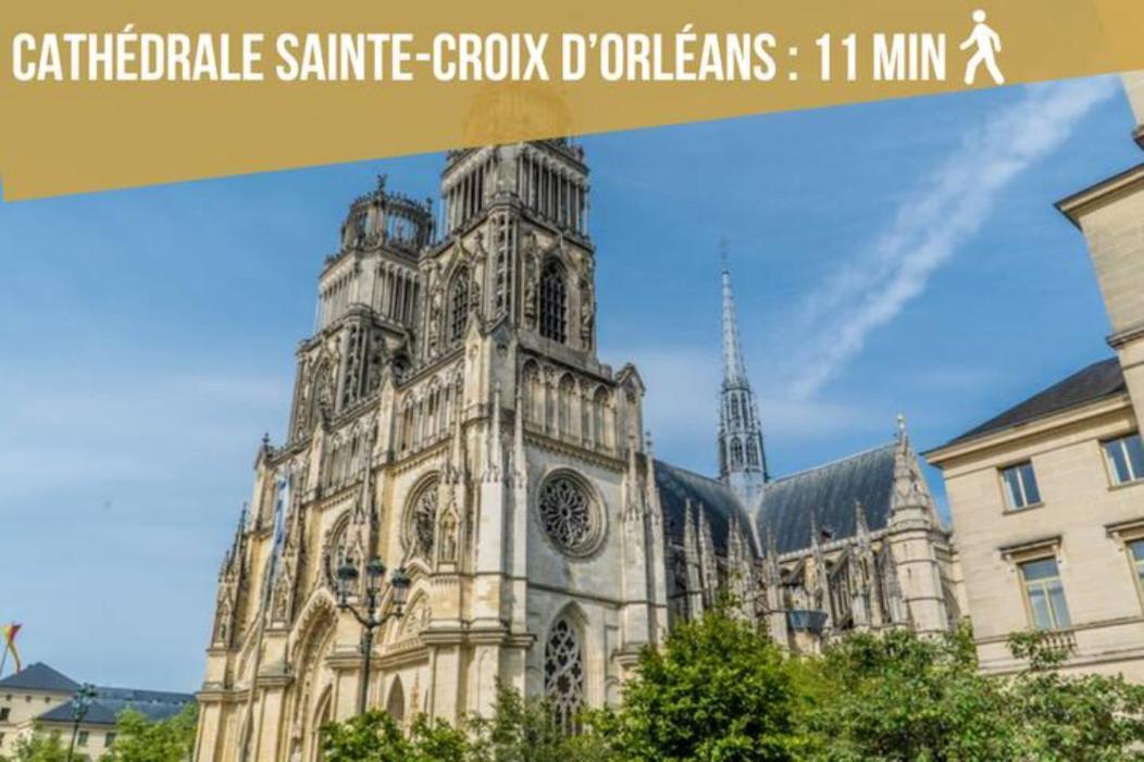 Апартаменти Spacieux Studio Neuf Orleans Centre Екстер'єр фото